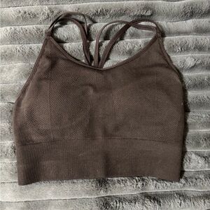 Ptula Seamless Brown Bralette